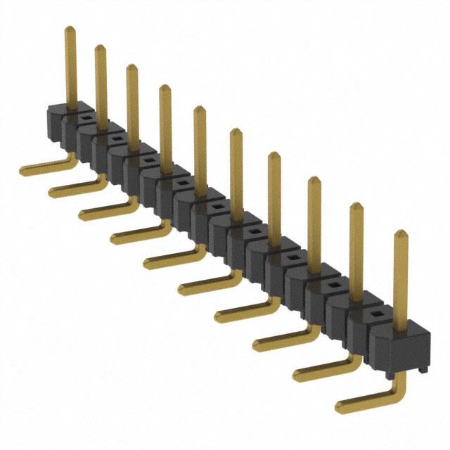 HTSW-210-08-G-S-RA CONN HEADER R/A 10POS 5.08MM