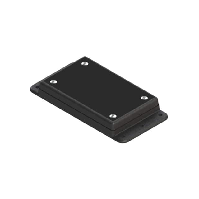 WM010RI,BK BOX ABS BLACK 3.600"L X 2.270"W