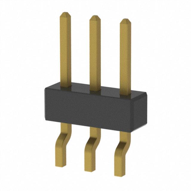 MMT-103-02-H-SH CONN HEADER SMD R/A 3POS 2MM