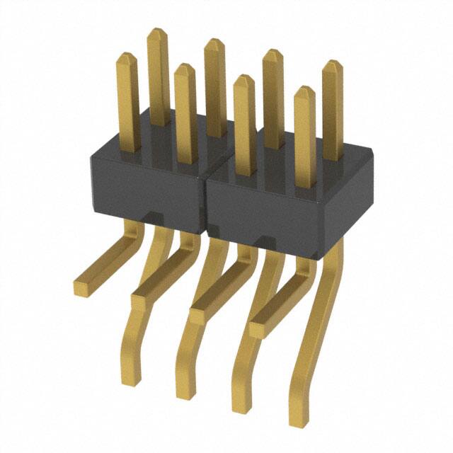 MMT-104-01-H-MT CONN HEADER SMD R/A 8POS 2MM