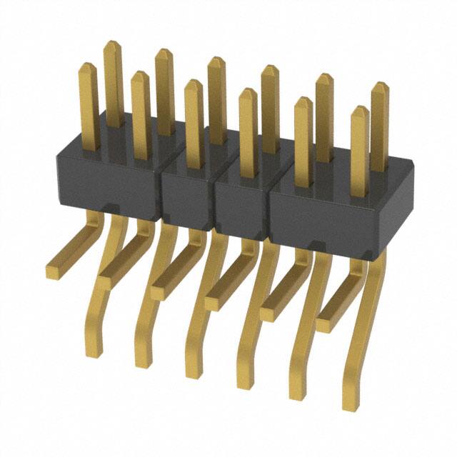 MMT-106-01-H-MT CONN HEADER SMD R/A 12POS 2MM
