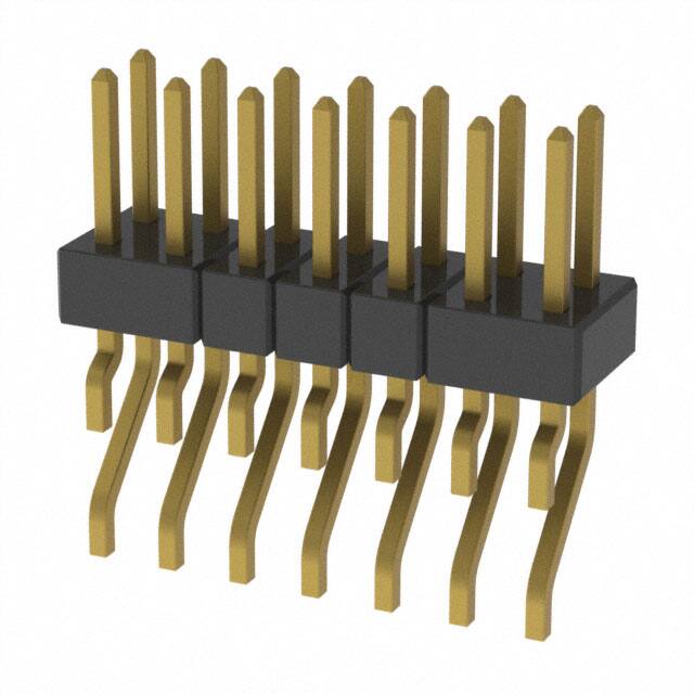 MMT-107-02-H-DH CONN HEADER SMD R/A 14POS 2MM
