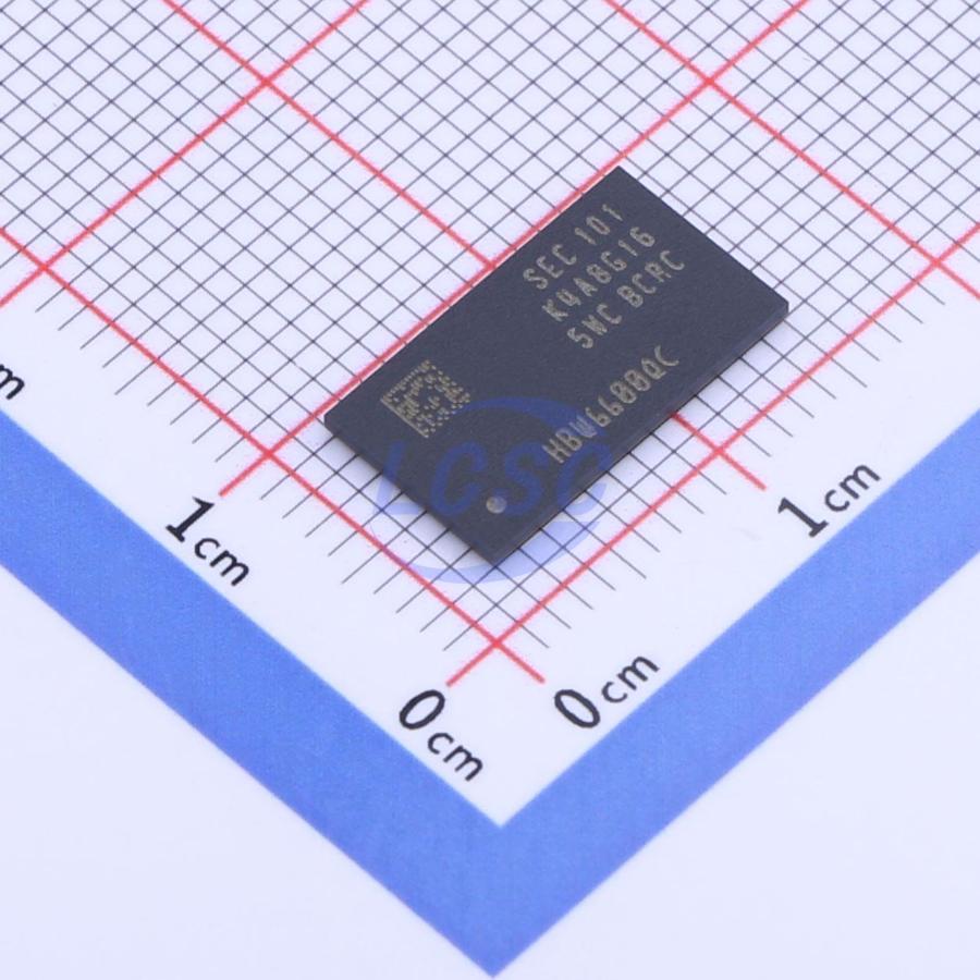 K4A8G165WC-BCRC The Samsung Electronics K4A8G165WC-BCRC is a DDR SDRAM memory integrated circuit. It offers RoHS3 compliance and an MSL 1 rating.