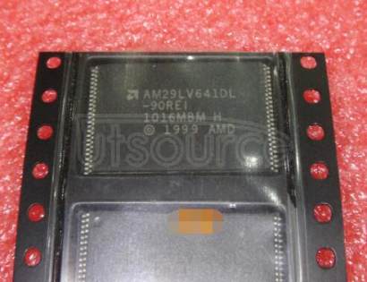 AM29LV641DL-90REI The AM29LV641DL-90REI is a Flash Memory component from Advanced Micro Devices. It features RoHS3 compliance and an MSL of 1 Unlimited.
