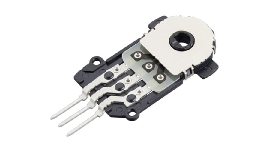 RD6R1A0008 The Alps Alpine RD6R1A0008 is a rotary position sensor with a total resistance of 3.8kΩ and a linearity of ±2%. It offers an operating life of 500,000 cycles.