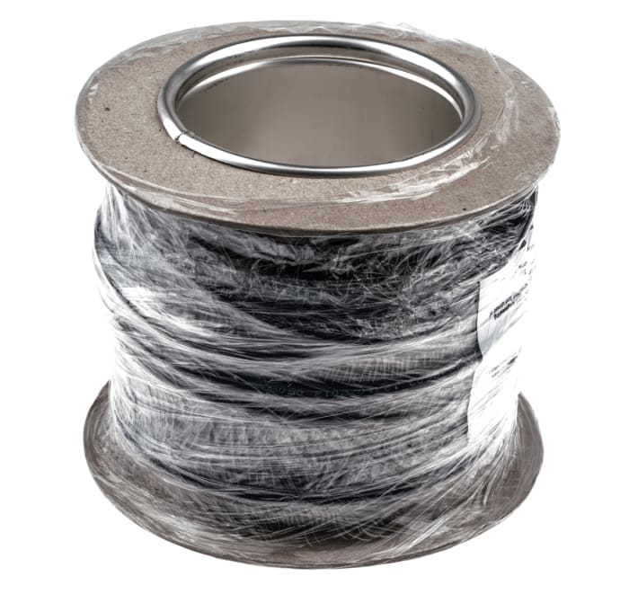 660-4037 The RS PRO 660-4037 is a 4-core unscreened industrial cable featuring a tinned copper conductor and a black PVC sheath. It has a voltage rating of 440V and a cross-sectional area of 0.22 mm².