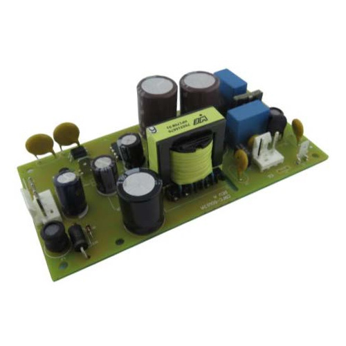 ABH50-1012 The Bel Power Solutions ABH50-1012 is a 50W AC-DC converter with a 12VDC output and a wide input voltage range of 85-264 VAC. It features an open frame, chassis mount design.