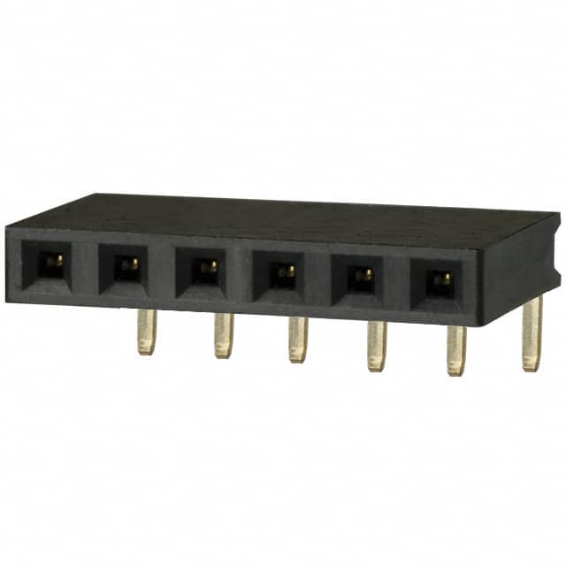PPPC061LGBN-RC CONN HDR 6POS 0.1 GOLD PCB R/A