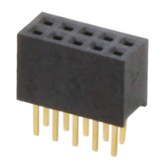 20021311-00010T4LF CONN RCPT 10POS 0.05 GOLD PCB