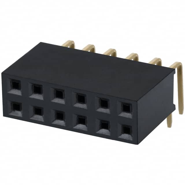 PPPC062LJBN-RC CONN HDR 12POS 0.1 GOLD PCB R/A