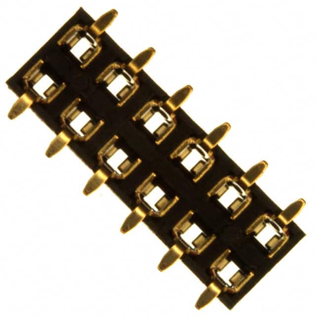 NPPN062FFKP-RC CONN HDR 12POS 0.079 GOLD SMD