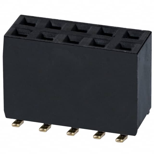 NPPC052KFMS-RC CONN HDR 10POS 0.1 GOLD SMD