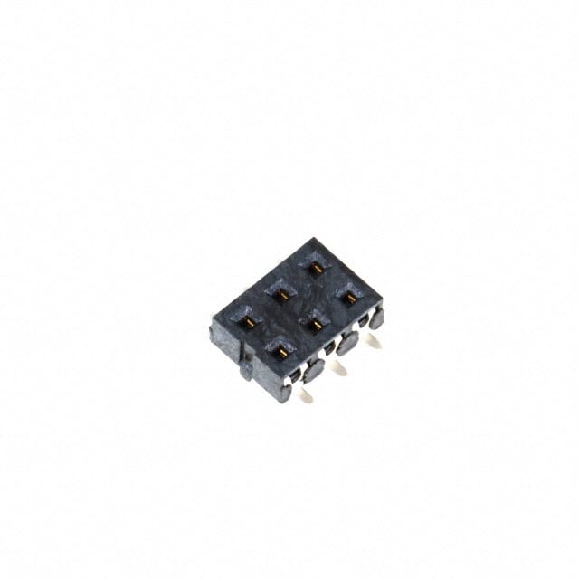 0873400624 CONN RCPT 6POS 0.079 GOLD SMD