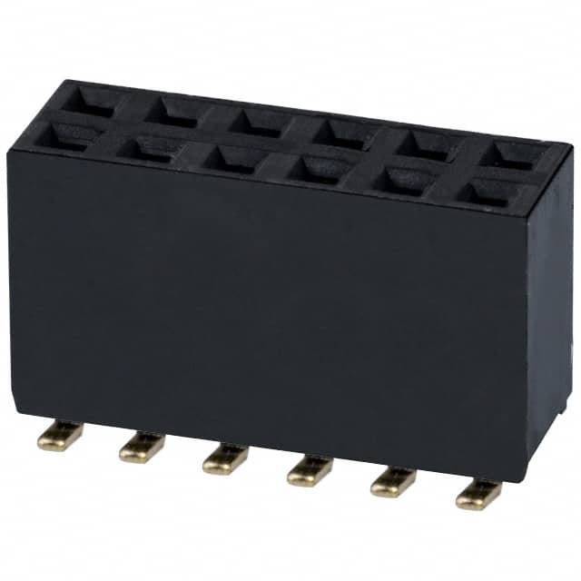 NPPC062KFMS-RC CONN HDR 12POS 0.1 GOLD SMD