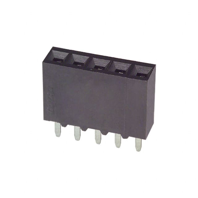 146138-3 CONN RCPT 5POS 0.1 GOLD PCB