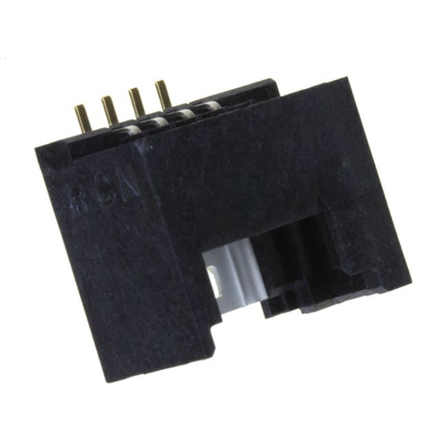 37204-1BE0-004 PL CONN RCPT 4P 0.079 GOLD SMD R/A