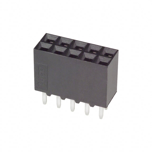 534206-5 CONN RCPT 10POS 0.1 GOLD PCB
