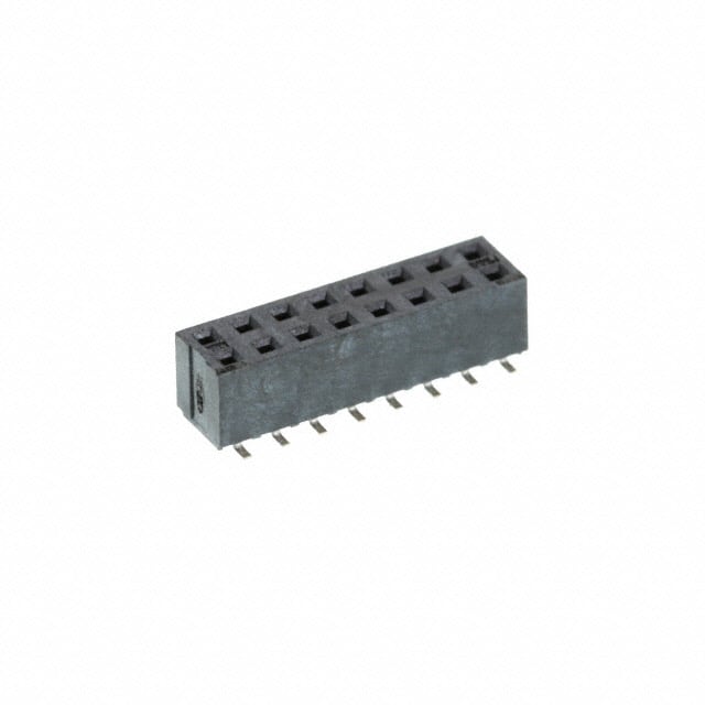 0791091007 CONN RCPT 16POS 0.079 GOLD SMD