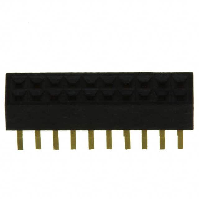 SFM210-LPSE-D10-ST-BK CONN HDR 20POS 0.039 GOLD PCB