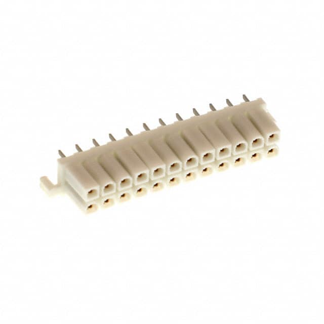 0015247243 CONN RCPT 24POS 0.165 GOLD PCB