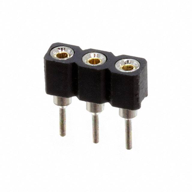 SMC-1-03-1-GT MACHINE PIN SOCKET 3P 2.54MM PIT