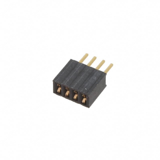 HRS-1B-04-GA RECEPTACLE STRIP, 1.27MM, VERTIC