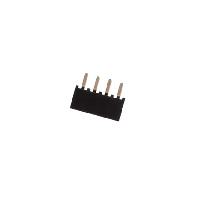 BG095-04-A-N-D 4W, 2.54MM PITCH SOCKET, SIL, TH