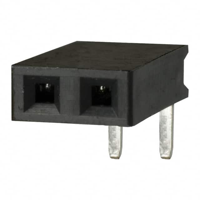 PPTC021LGBN CONN HDR 2POS 0.1 TIN PCB R/A