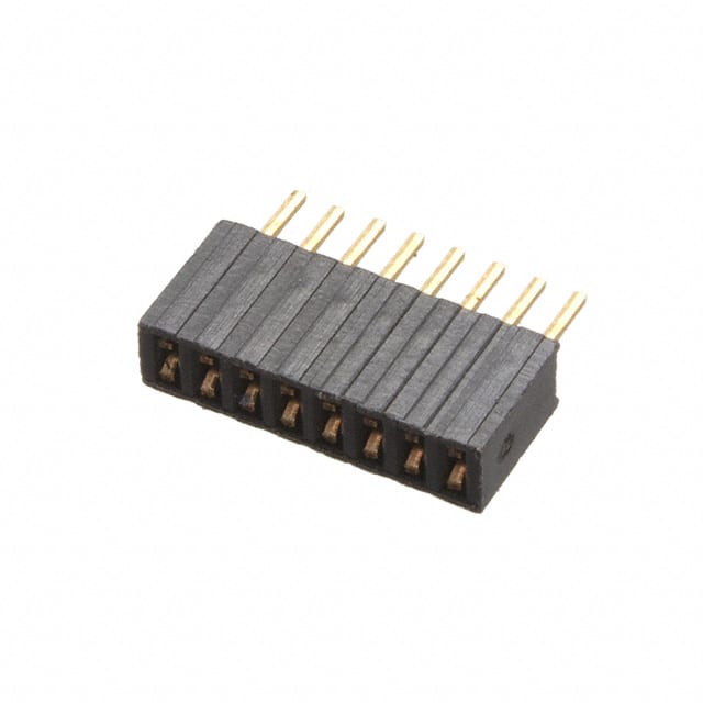 HRS-1B-08-GA RECEPTACLE STRIP, 1.27MM, VERTIC