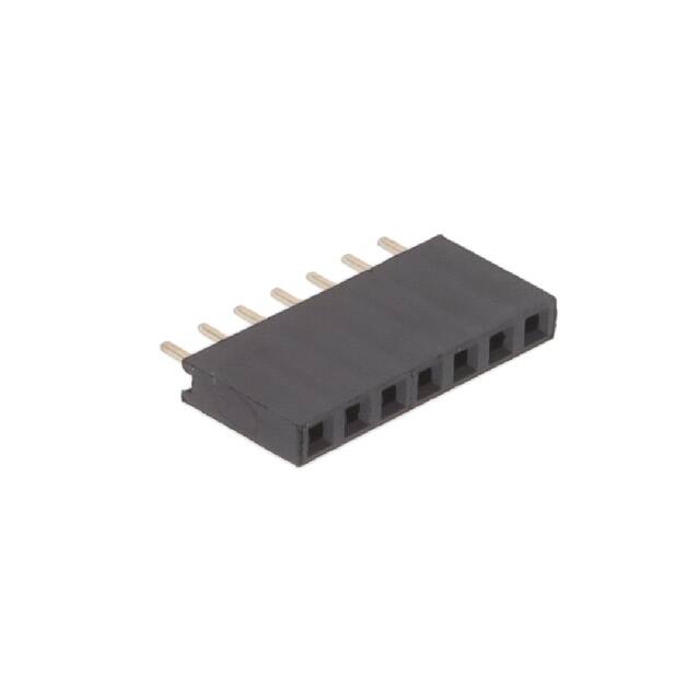 RS1-07-G RECEPTACLE STRIP 7P 2.54MM PITCH