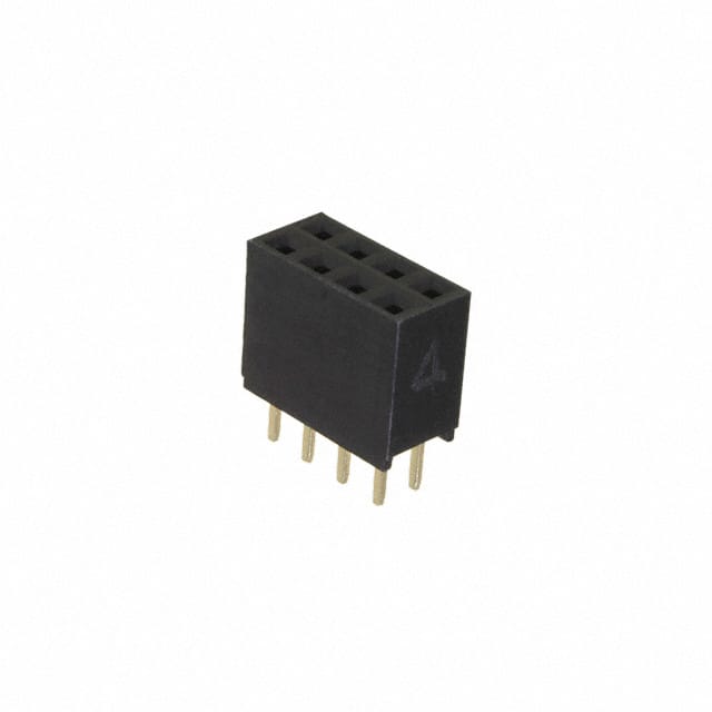 RS2-08-G RECEPTACLE STRIP 8P 2.54MM PITCH