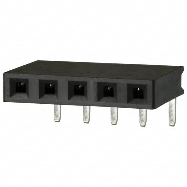 PPTC051LGBN CONN HDR 5POS 0.1 TIN PCB R/A