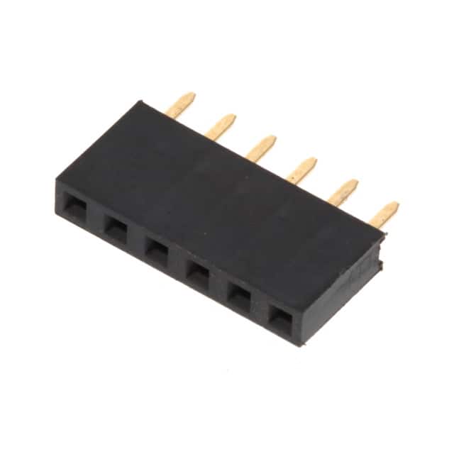 FR20206VBNN RECEPTACLE, THR, SINGLE ROW, .10