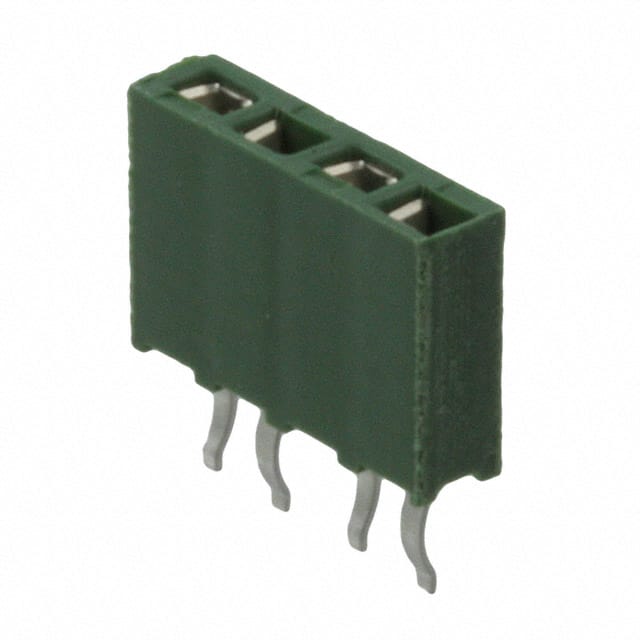 215297-4 CONN RCPT 4POS 0.1 GOLD PCB