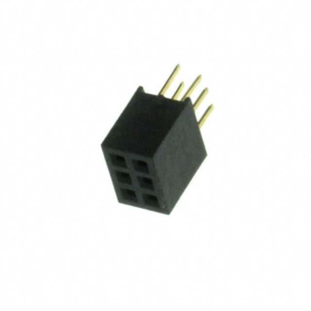 20021311-00006T4LF CONN RCPT 6POS 0.05 GOLD PCB