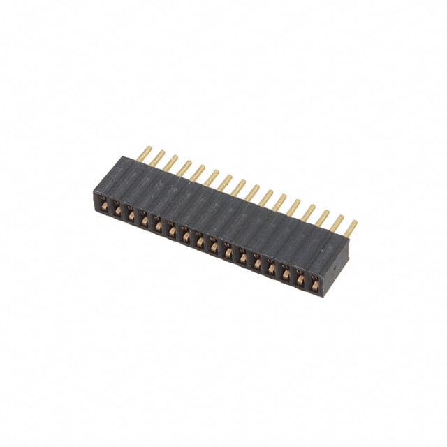 HRS-1B-16-GA RECEPTACLE STRIP, 1.27MM, VERTIC