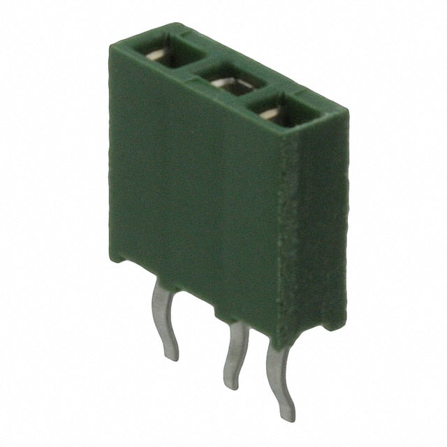 215297-3 CONN RCPT 3POS 0.1 GOLD PCB