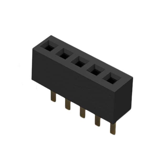 BC065-05-A-L-D 5POS 1.0MM PITCH SOCKET, SIL, TH