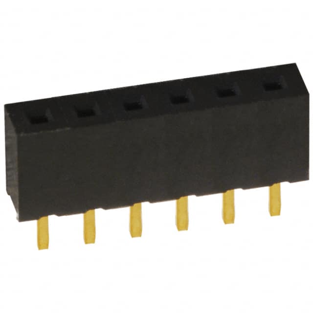 NPPN061BFCN-RC CONN HDR 6POS 0.079 GOLD PCB