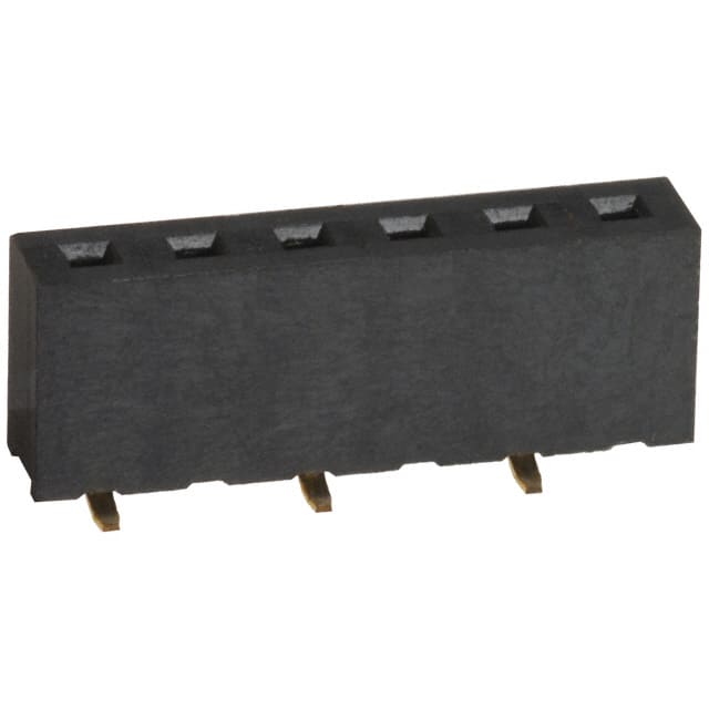 NPPN061BFLD-RC CONN HDR 6POS 0.079 GOLD SMD