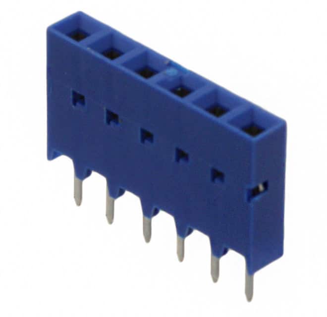 75915-306LF CONN RCPT 6POS 0.1 GOLD PCB