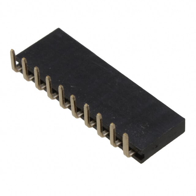 613010143121 CONN HDR 10POS 0.1 GOLD PCB R/A