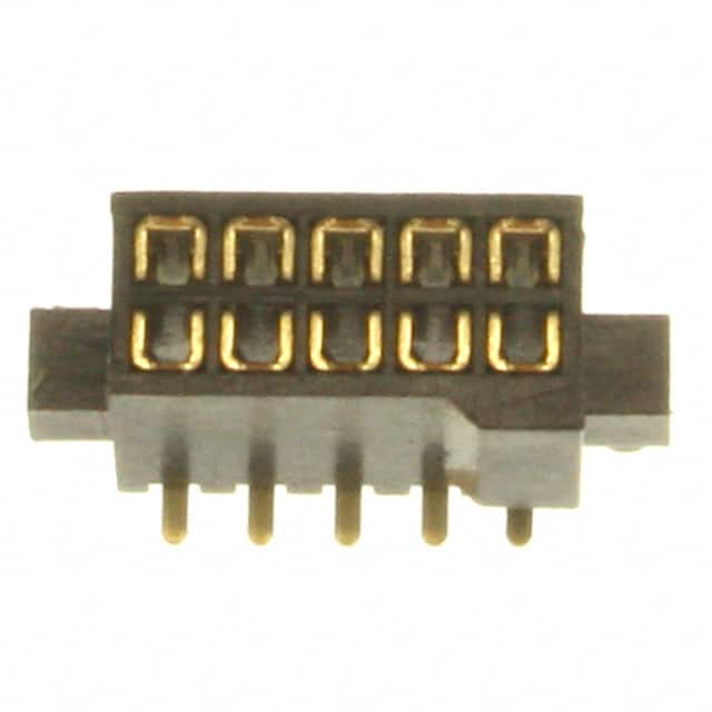 SFH31-NPPB-D05-SP-BK CONN HDR 10POS 0.05 GOLD SMD