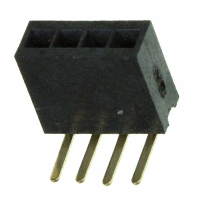 LPPB041NGCN-RC CONN HDR 4POS 0.05 GOLD PCB R/A