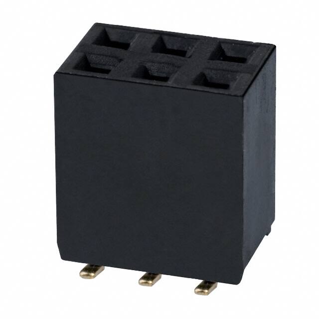 NPPC032KFMS-RC CONN HDR 6POS 0.1 GOLD SMD