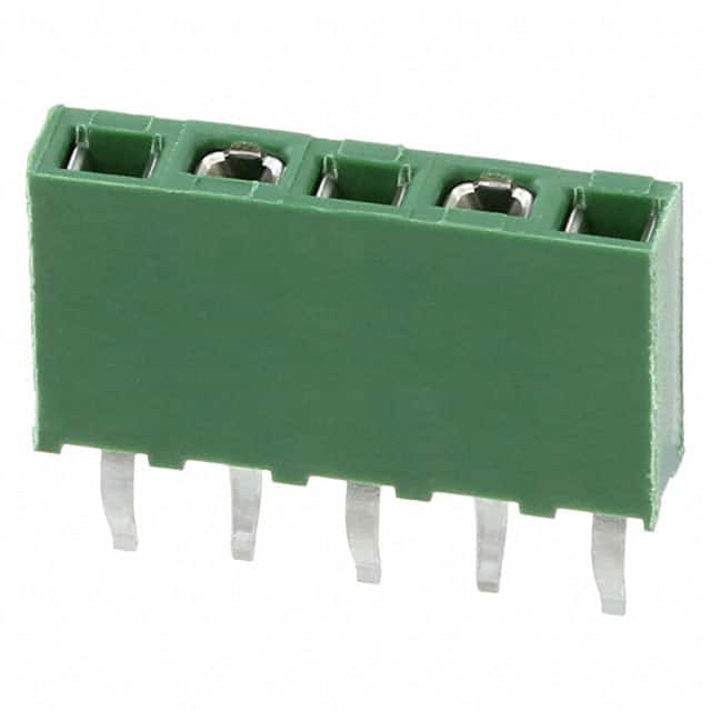 215297-5 CONN RCPT 5POS 0.1 GOLD PCB