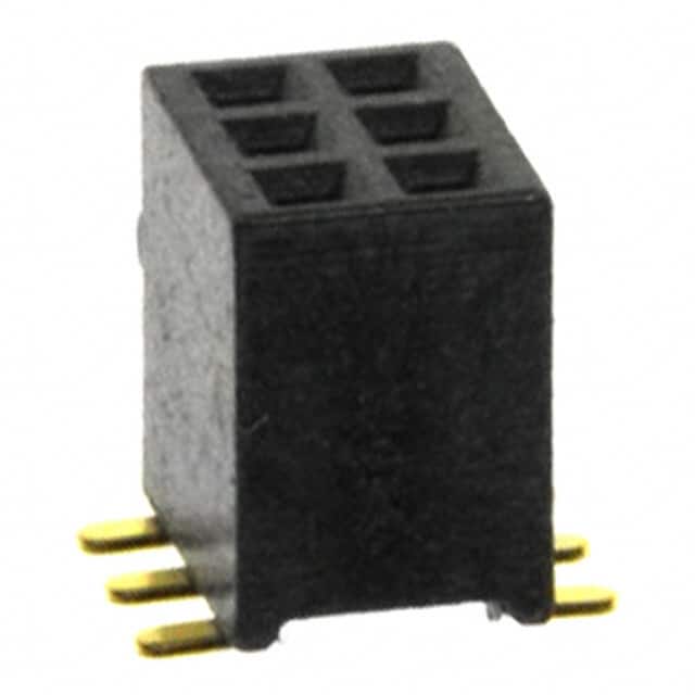 LPPB032NFSS-RC CONN HDR 6POS 0.05 GOLD SMD