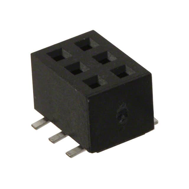 M22-6340342 CONN RCPT 6POS 0.079 GOLD SMD