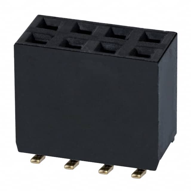 NPPC042KFMS-RC CONN HDR 8POS 0.1 GOLD SMD