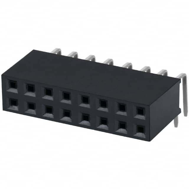 PPTC082LJBN CONN HDR 16POS 0.1 TIN PCB R/A